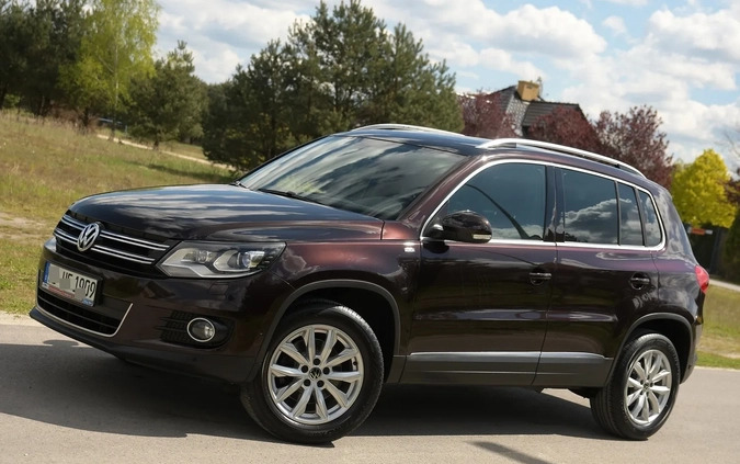 Volkswagen Tiguan cena 59900 przebieg: 182000, rok produkcji 2013 z Lubomierz małe 704